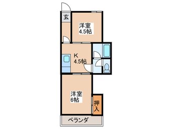 間取図 玉木マンション