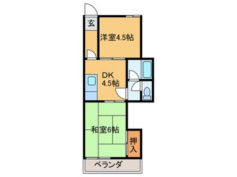 間取図 玉木マンション