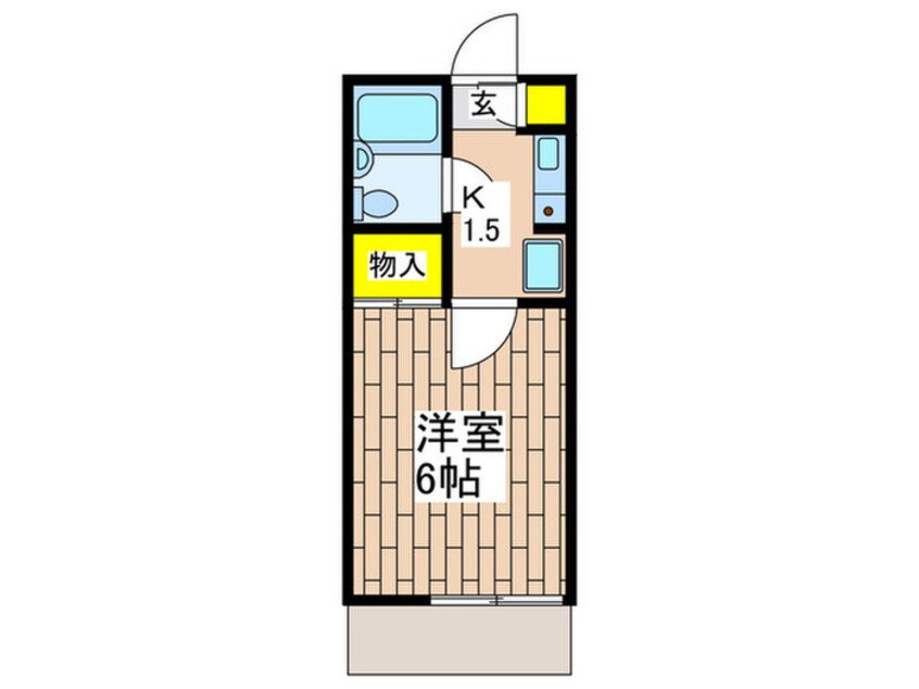 間取図 サンパレス湘南