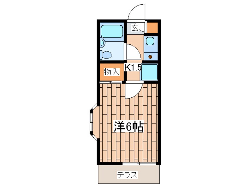 間取図 サンパレス湘南