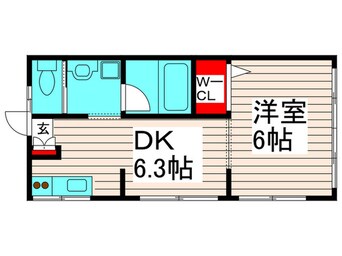 間取図 ウインズ・タチバナ