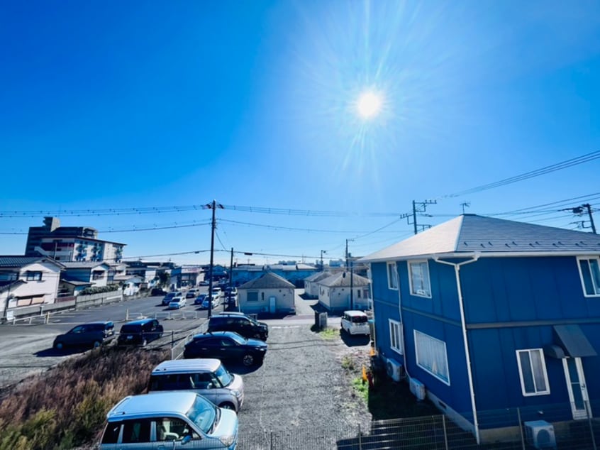 室内からの展望 パインハイツ３