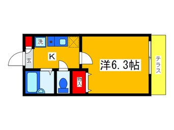 間取図 リリックコート　スカイ