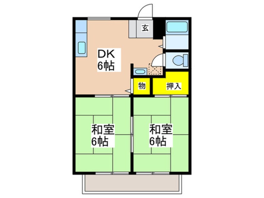 間取図 シャトレ－アキ