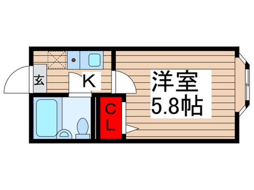 間取図 サンビレッジ新松戸