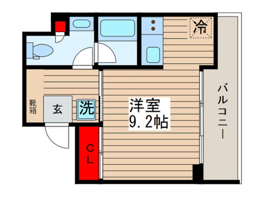 間取図 パークアクシス本所吾妻橋