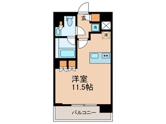 間取図 プライムメゾン蒲田