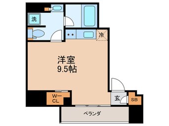 間取図 プライムメゾン蒲田