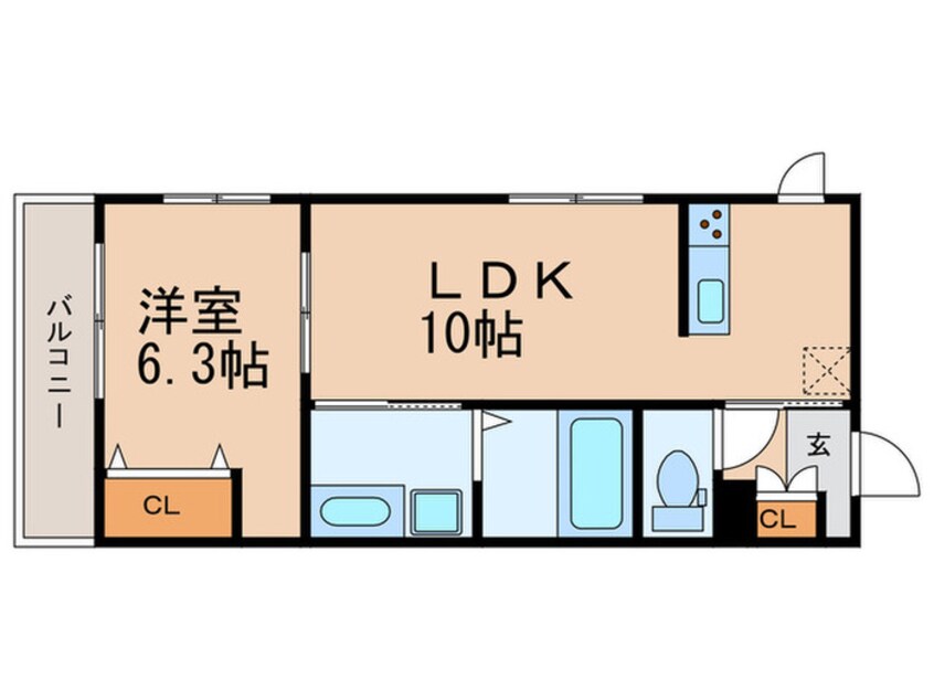 間取図 グレースレジデンス