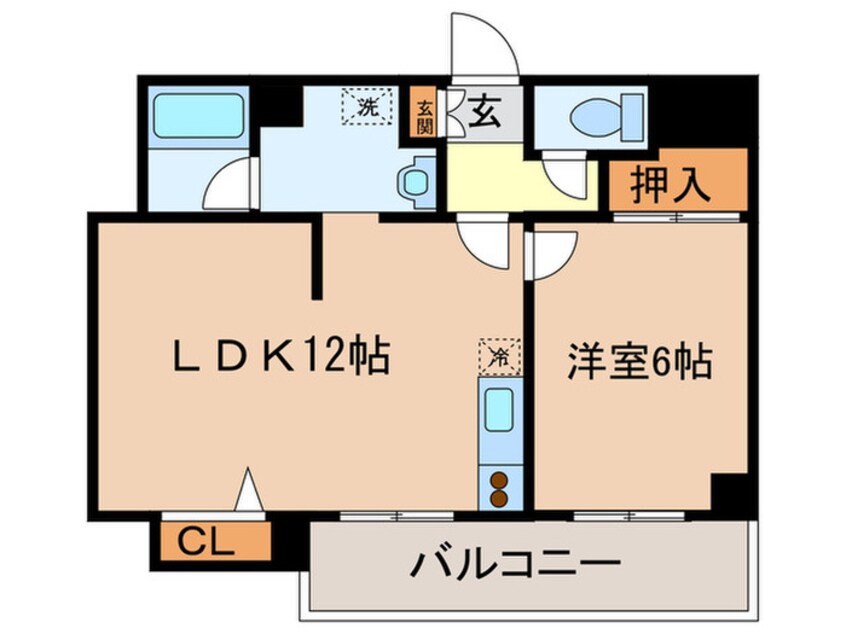 間取図 エディフィスＡＮ