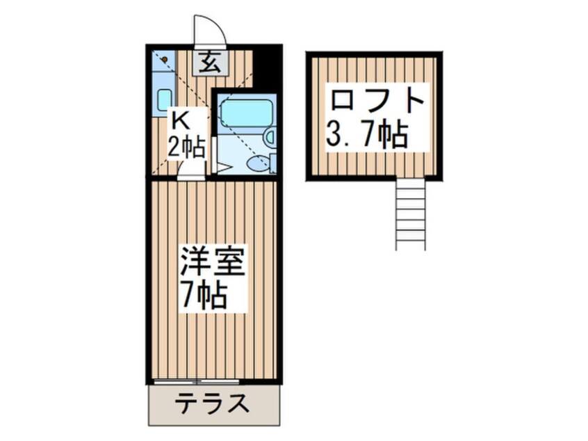 間取図 パイオニア1号棟