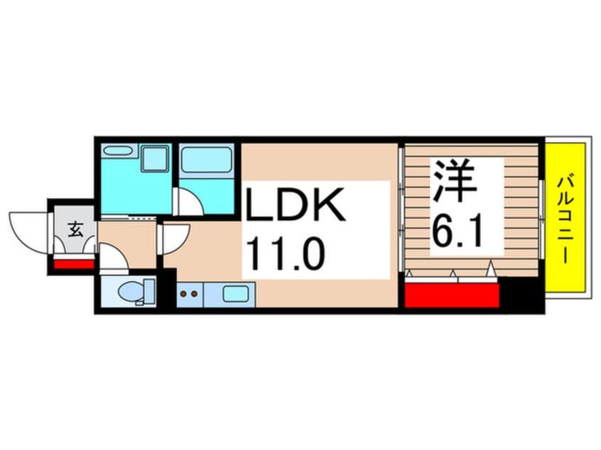 間取図 グレイス綾瀬