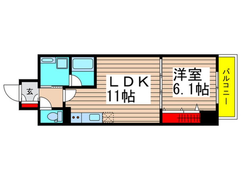 間取図 グレイス綾瀬