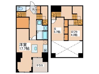 間取図 河田町ガーデン１