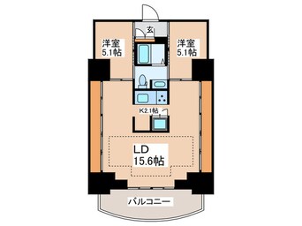 間取図 河田町ガーデン１