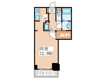 間取図 河田町ガーデン１