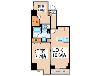 間取図 クラリティア浅草橋