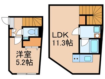 間取図 ＨＪ　ＰＬＡＣＥ　ＴｏｋｙｏＷ