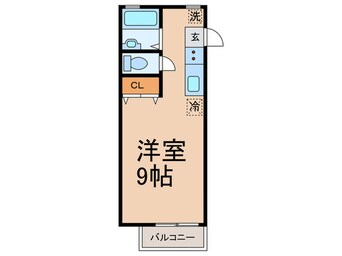 間取図 アビタシオン駒沢