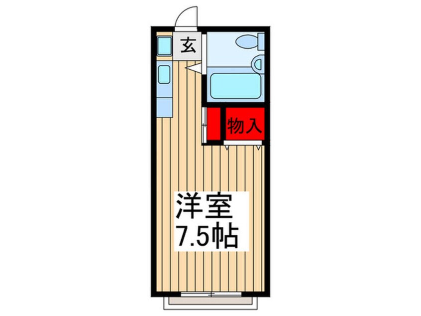 間取図 レジナムンディ