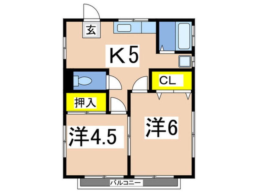 間取図 大武ハイツ