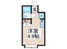 早宮コーポ 1Rの間取り