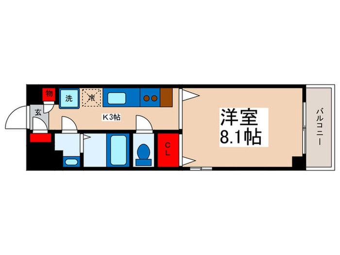 間取り図 グリーンタワーＫ