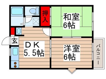 間取図 メゾン松本