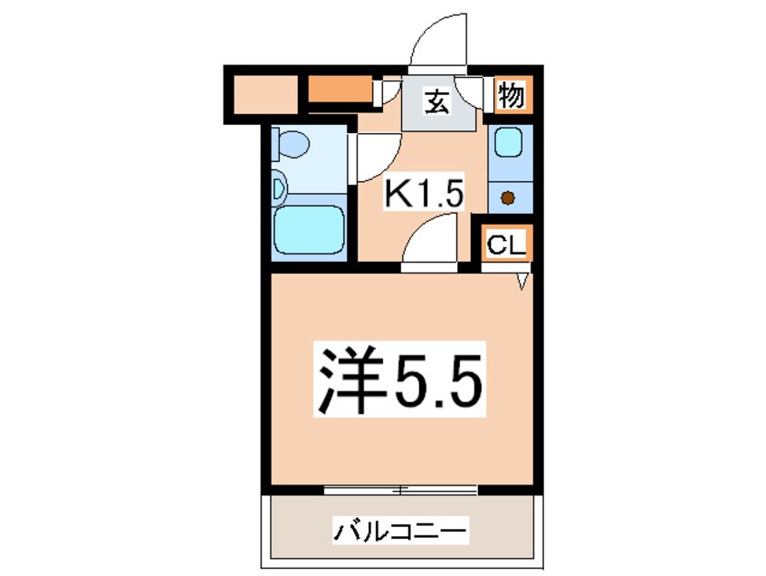 間取図 クリオ本郷台壱番館