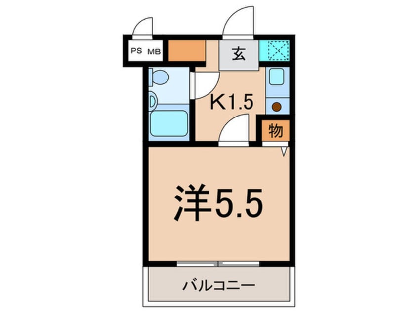 間取図 クリオ本郷台壱番館