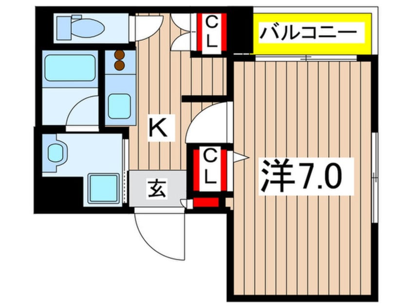 間取図 Belle neige