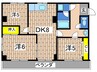 ネオポリストキワⅧ 3DKの間取り
