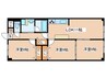 長嶋ビル 3LDKの間取り