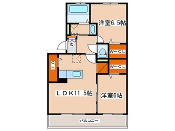 間取図 グランソーレⅠ