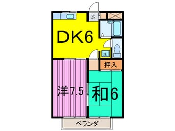 間取図 サニークレストマンション