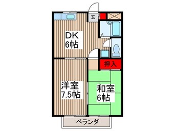 間取図 サニークレストマンション