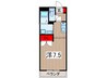 グランミュ－ル 1Kの間取り