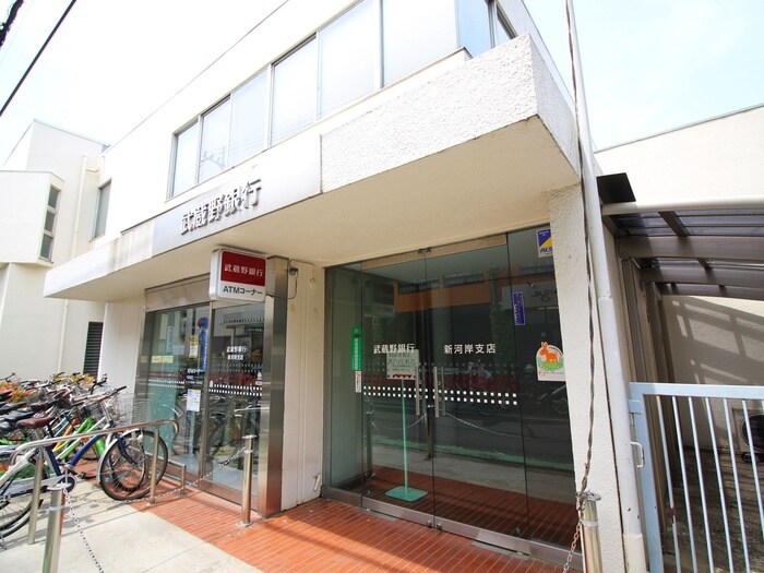 武蔵野銀行新河岸支店(銀行)まで1000m リブリ・鷹匠