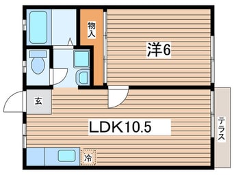 間取図 綱島ニュ－ハイツ