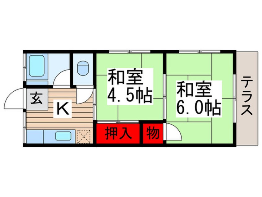 間取図 サクラコ－ポ