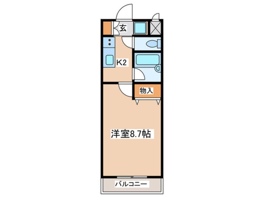 間取図 CORAL橋本台