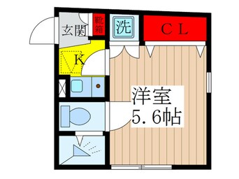 間取図 ドミール大瀬