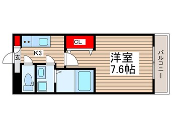 間取図 メルキオール　ドゥエ
