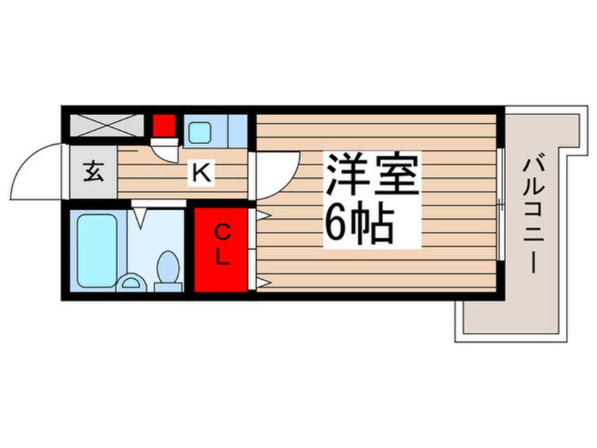 間取図 ジュネパレス松戸第２９