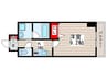 ソシア西葛西 1Kの間取り