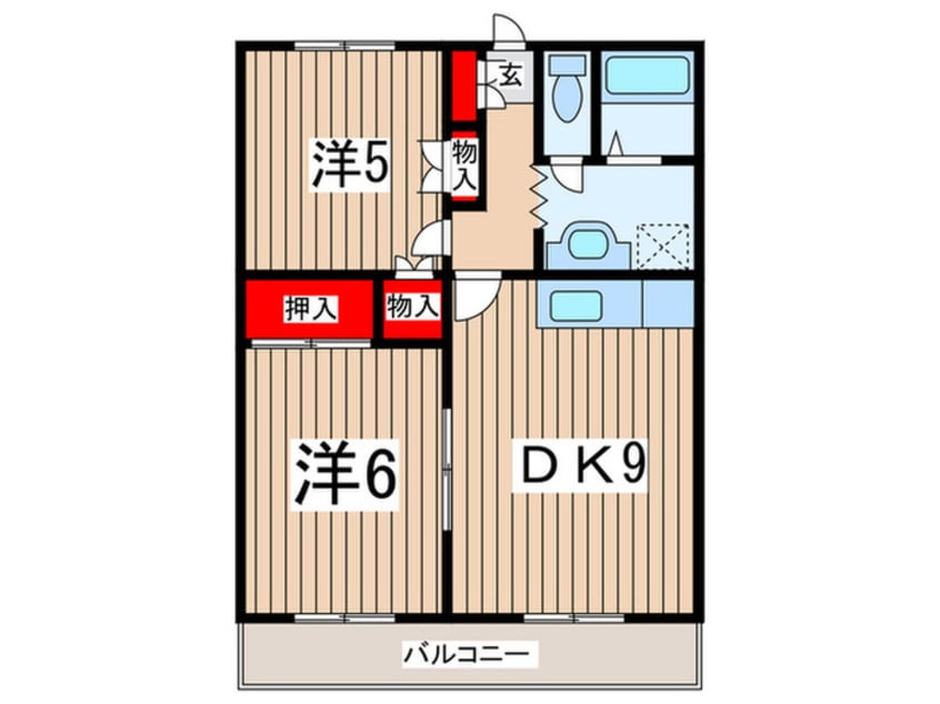 間取図 ストニッシュ中山