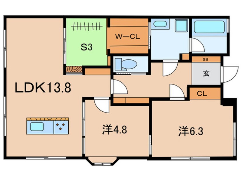 間取図 荏原６丁目住宅　