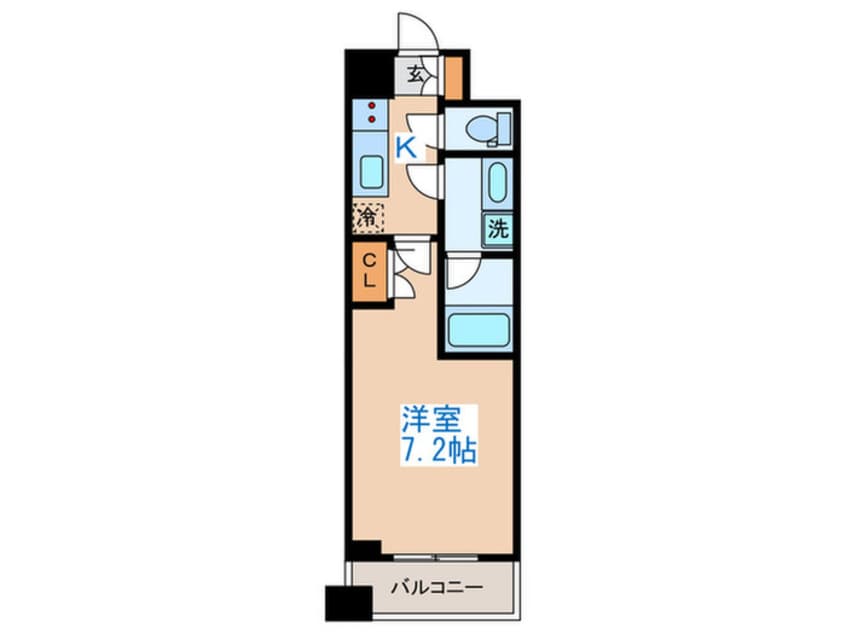 間取図 ラクラス新中野
