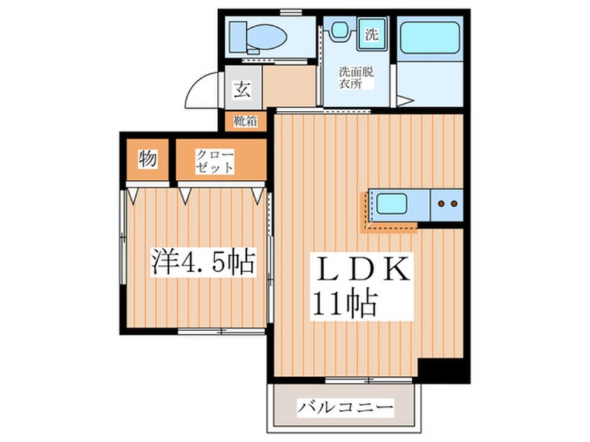 間取図 仮）西東京市田無町２丁目新築