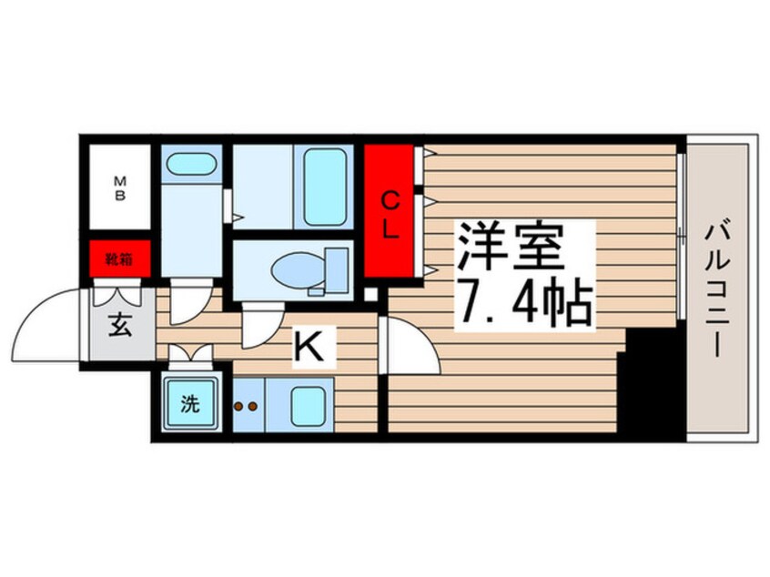 間取図 リテラス大島